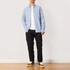 Loose Tapered Ridge Pant - Black