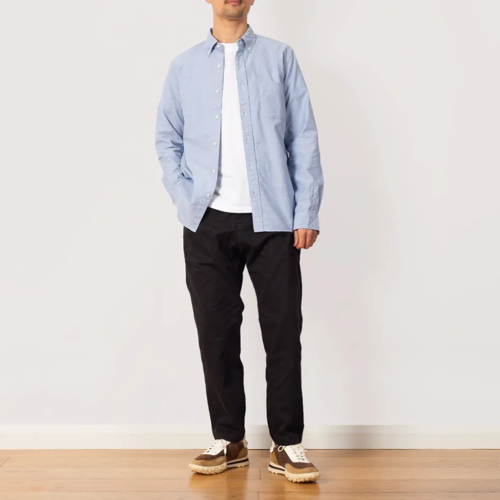 Loose Tapered Ridge Pant - Black