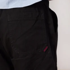 Loose Tapered Ridge Pant - Black