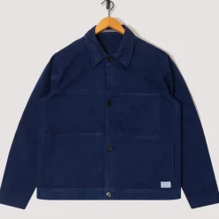 Marcus Canvas Overshirt - Workwear Blue