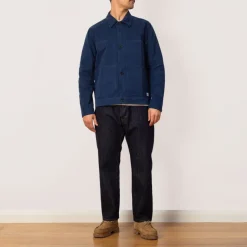 Marcus Canvas Overshirt - Workwear Blue