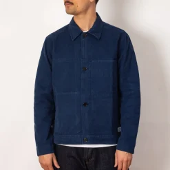 Marcus Canvas Overshirt - Workwear Blue