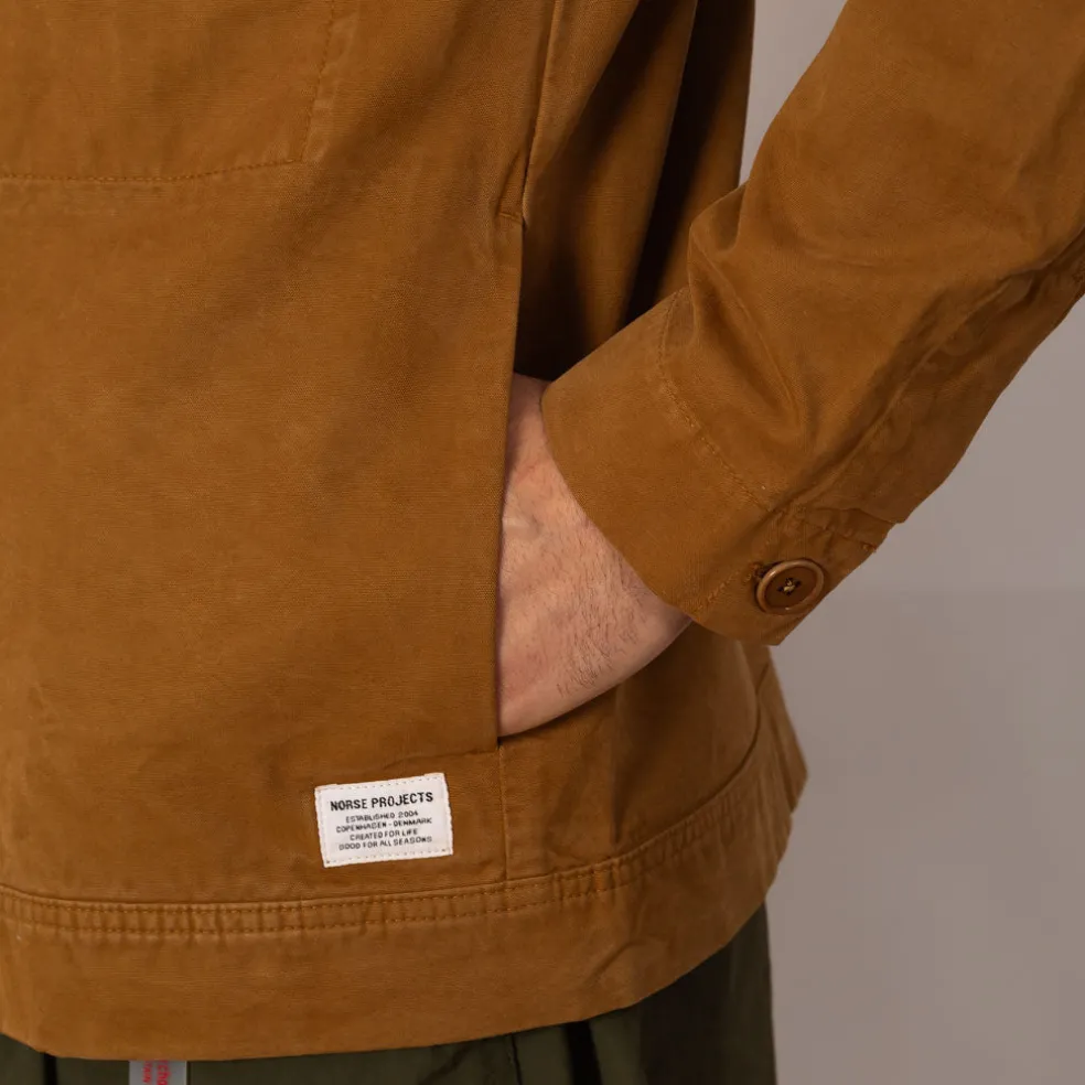 Marcus Canvas Overshirt - Duck