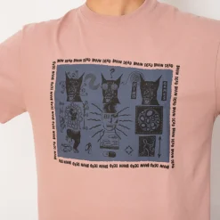Mind Games T-Shirt - Mauve