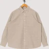 Mo Oversized Check Shirt - Heathland Brown