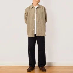 Mogens Relaxed 5 Pocket Heavy Twill Trousers - Dark Navy