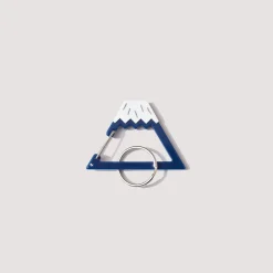 Mount Fuji Keychain - Blue