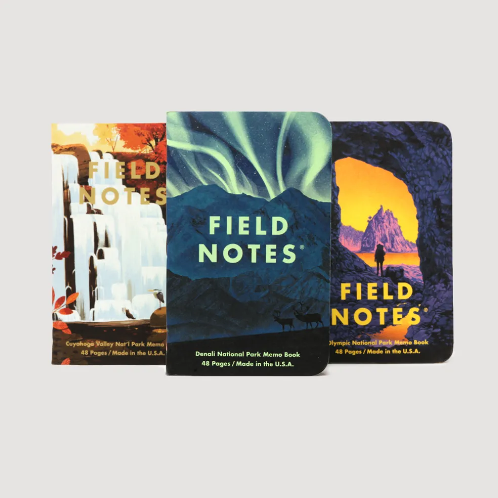 National Parks 3-Pack - Denali/Cuyahoga/Olympic