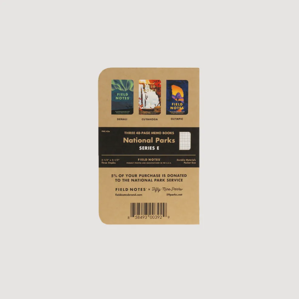 National Parks 3-Pack - Denali/Cuyahoga/Olympic