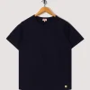 Organic Lightweight Heritage T-Shirt - Marine Deep