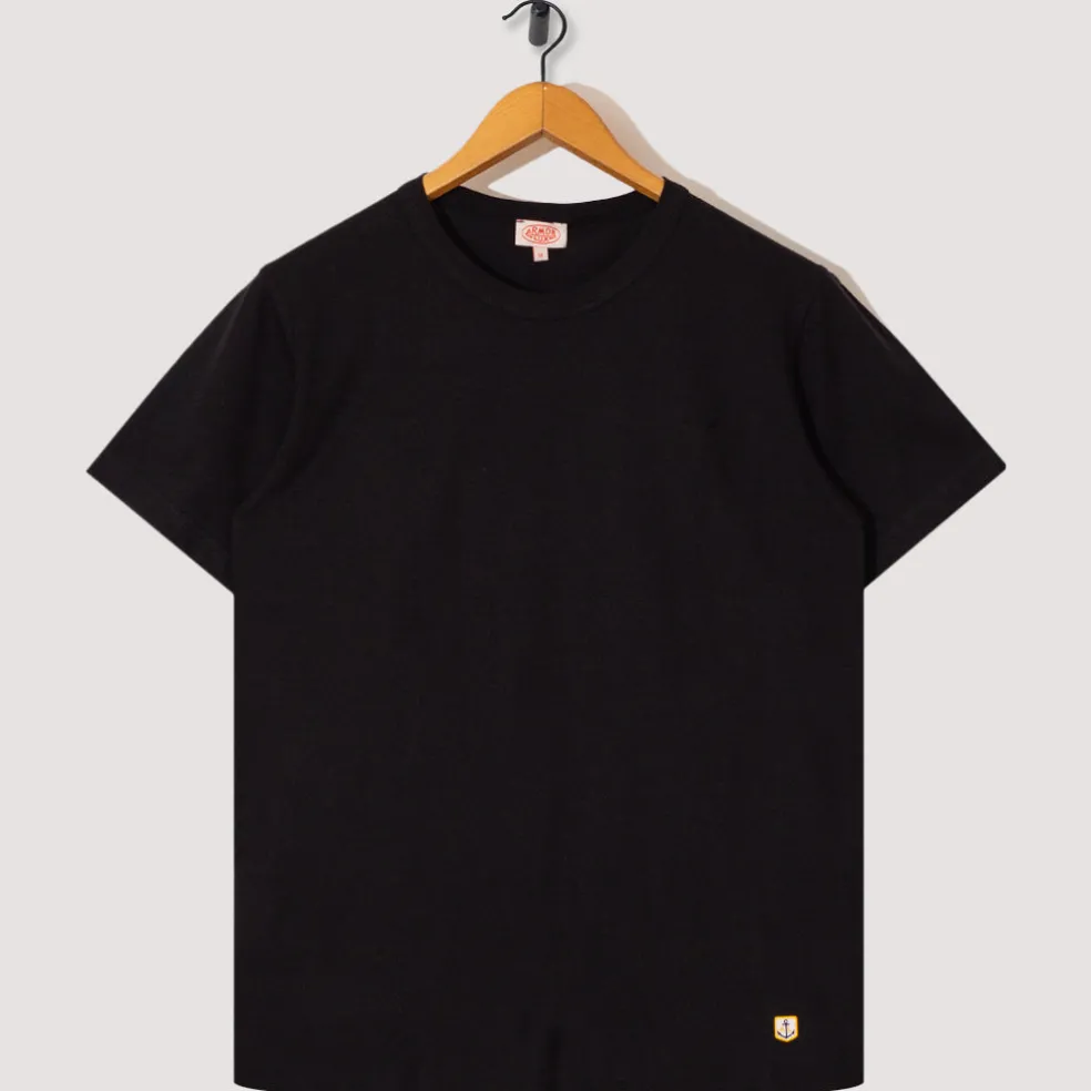 Organic Lightweight Heritage T-Shirt - Noir