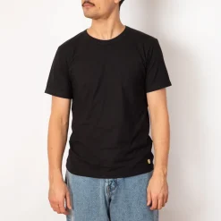 Organic Lightweight Heritage T-Shirt - Noir