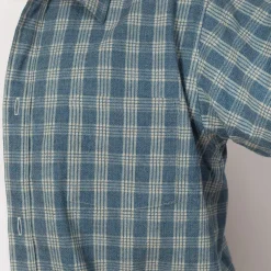 Palaka Jacket - Discharged Indigo Plaid