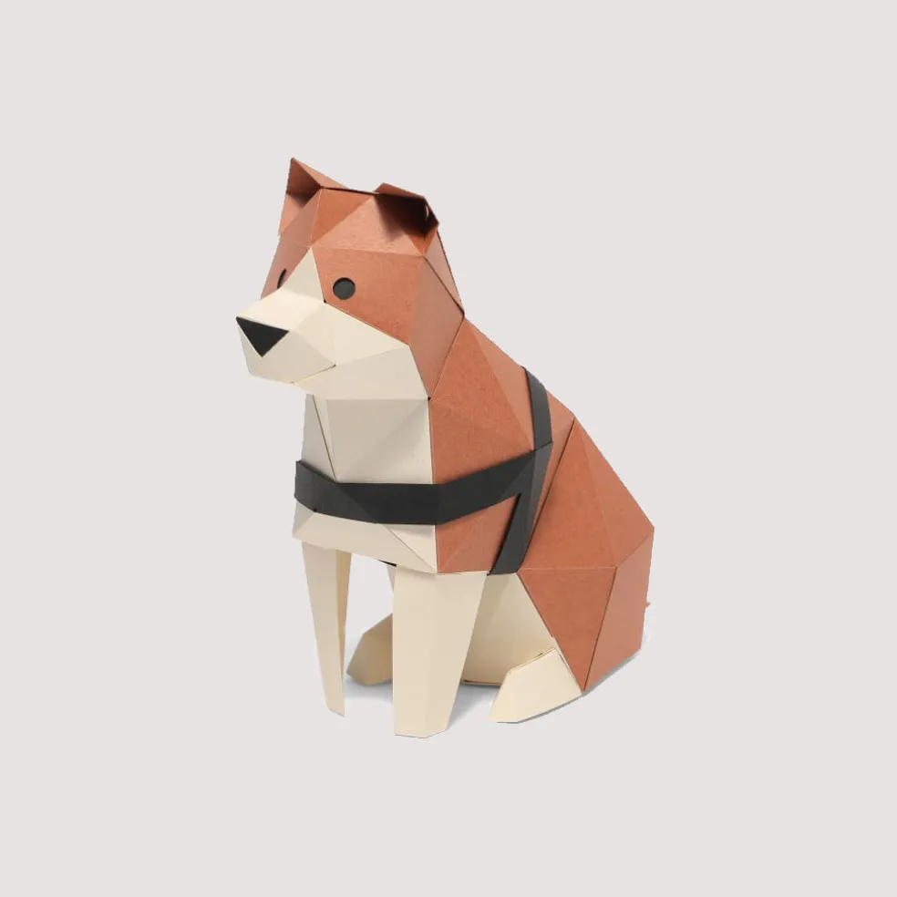 Paper Craft - Akita