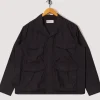 Parachute Field Jacket - Black
