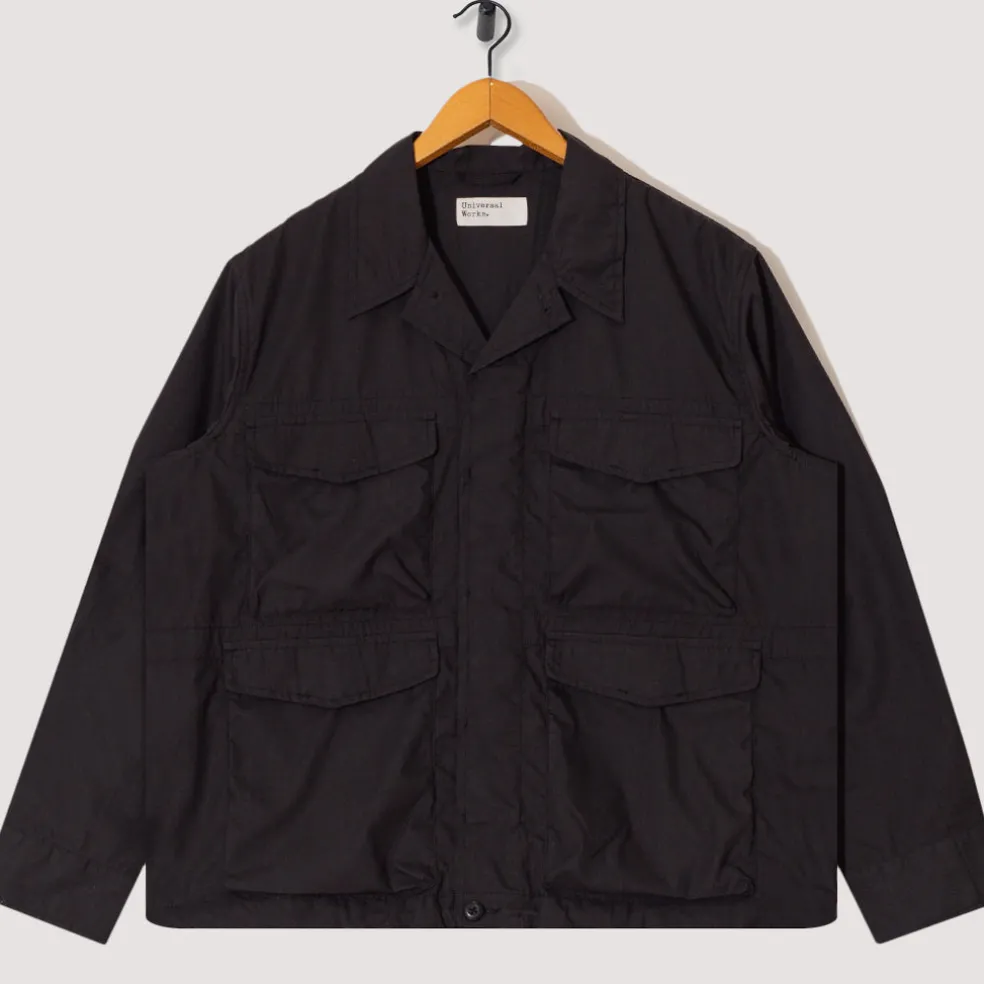 Parachute Field Jacket - Black