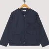 Parachute Liner Jacket - Navy