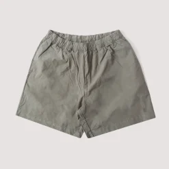 Per Cotton Tencel Shorts - Mid Khaki