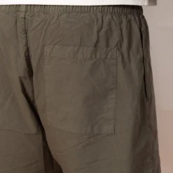 Per Cotton Tencel Shorts - Mid Khaki
