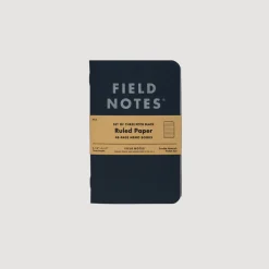Pitch Black Memo Pad - Ruled