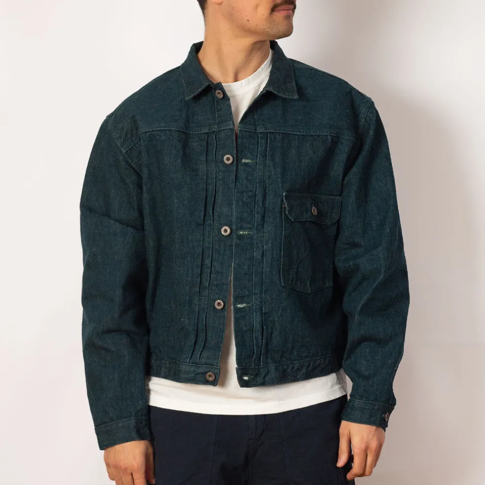 Plant Dyed Denim Jacket - No.4