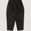 2 Pleat Trouser - Black