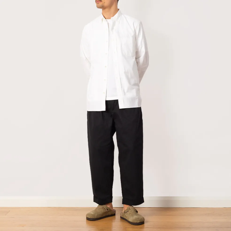 2 Pleat Trouser - Black