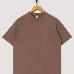 Pocket Tee - Dull Brown