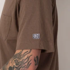 Pocket Tee - Dull Brown