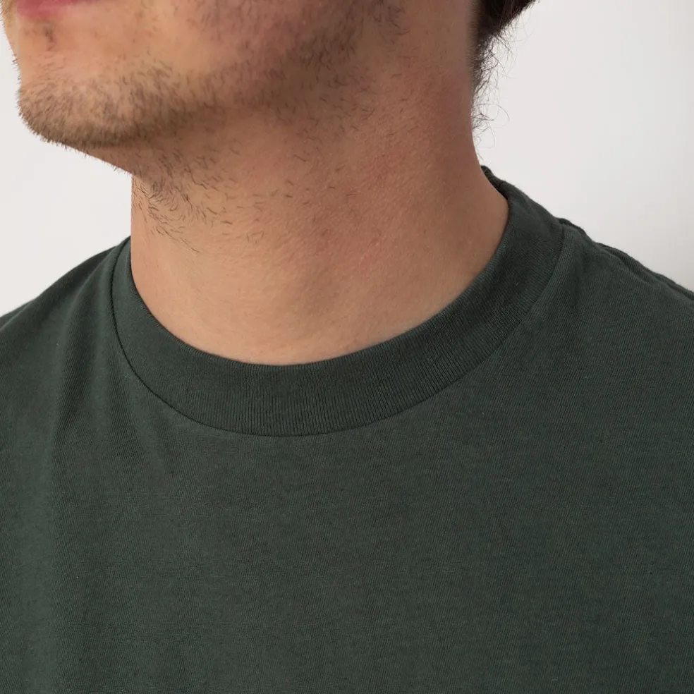Pocket Tee - Dull Green