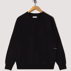 Pop Logo Crewneck Sweatshirt - Black