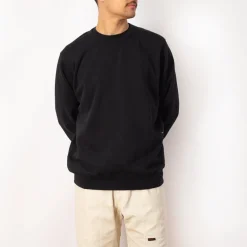 Pop Logo Crewneck Sweatshirt - Black