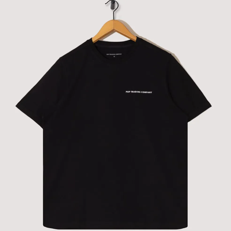Pop Logo T-Shirt - Black