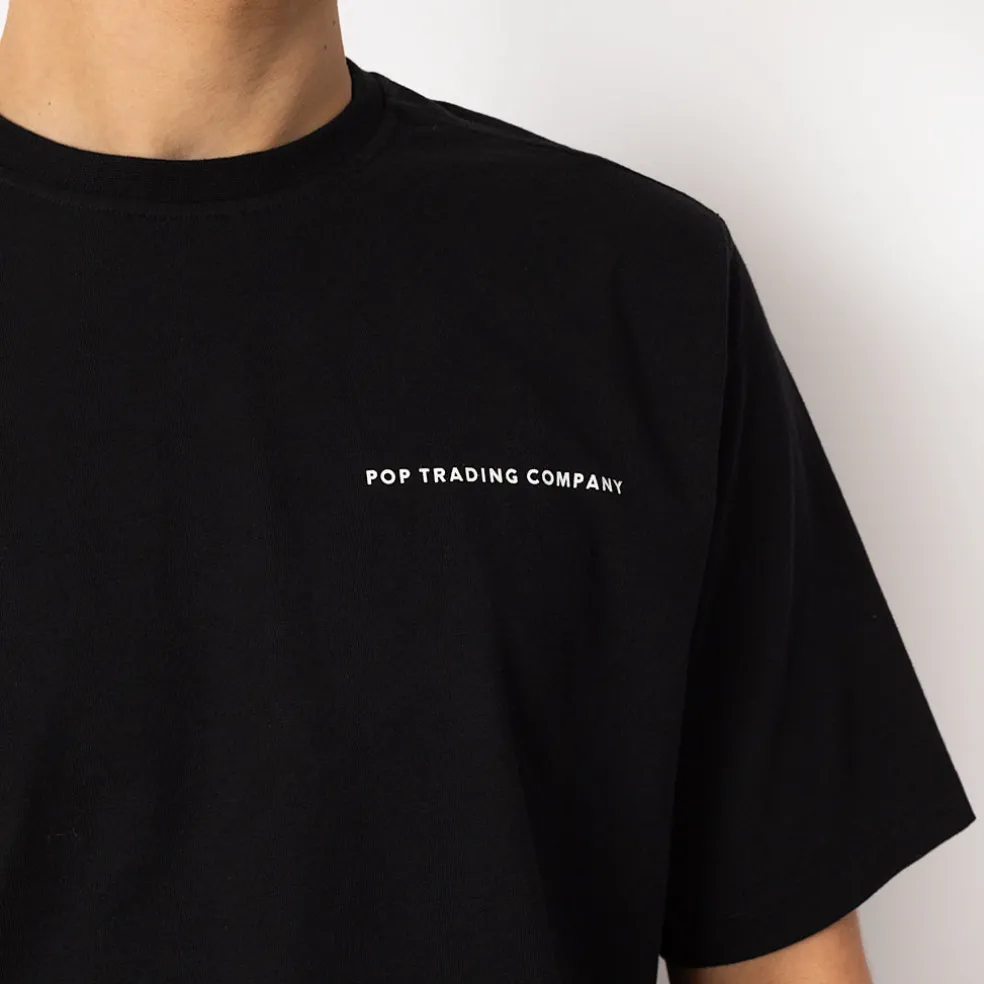 Pop Logo T-Shirt - Black