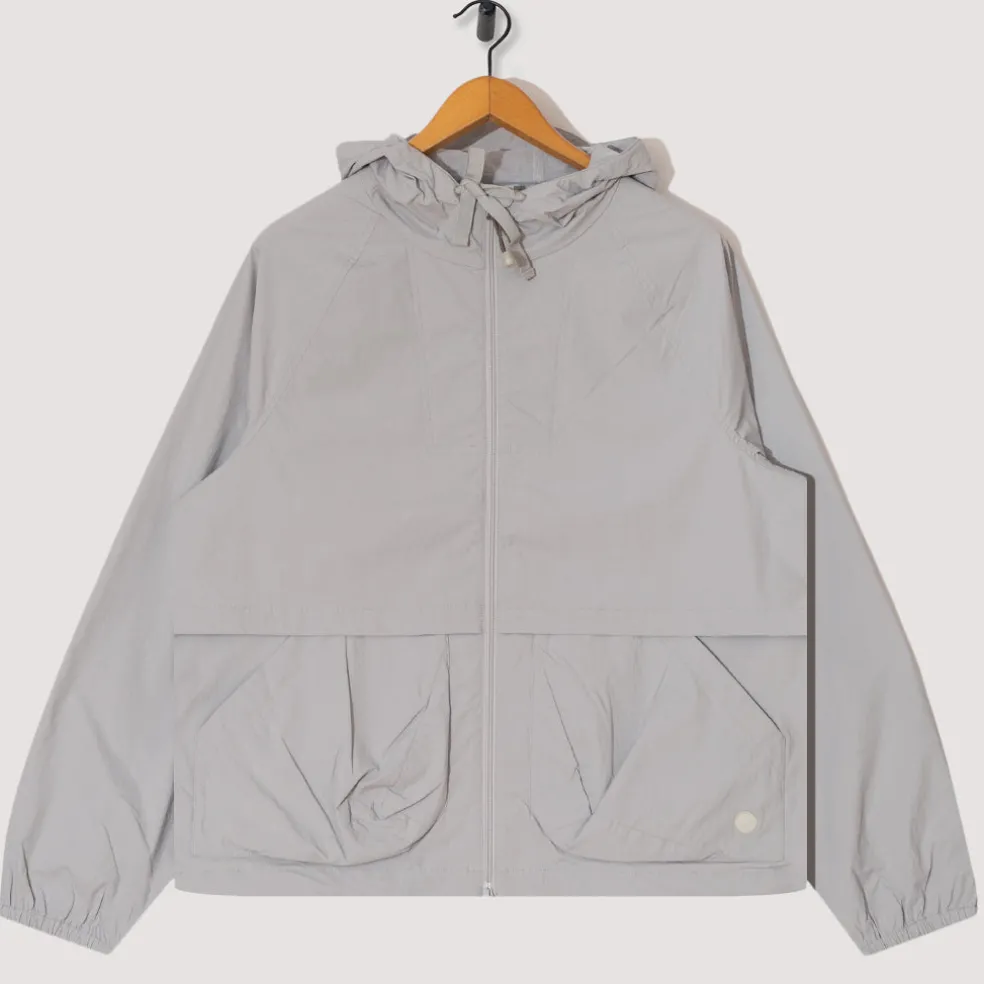 Prism Zip Through Jacket - Soft Blue