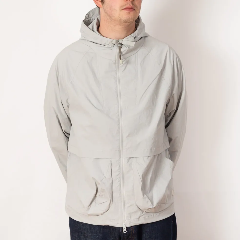 Prism Zip Through Jacket - Soft Blue