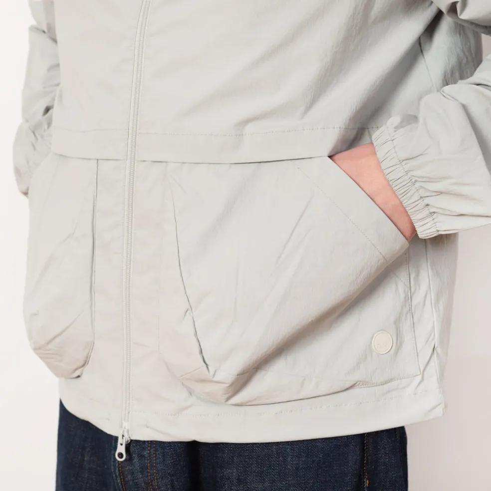 Prism Zip Through Jacket - Soft Blue