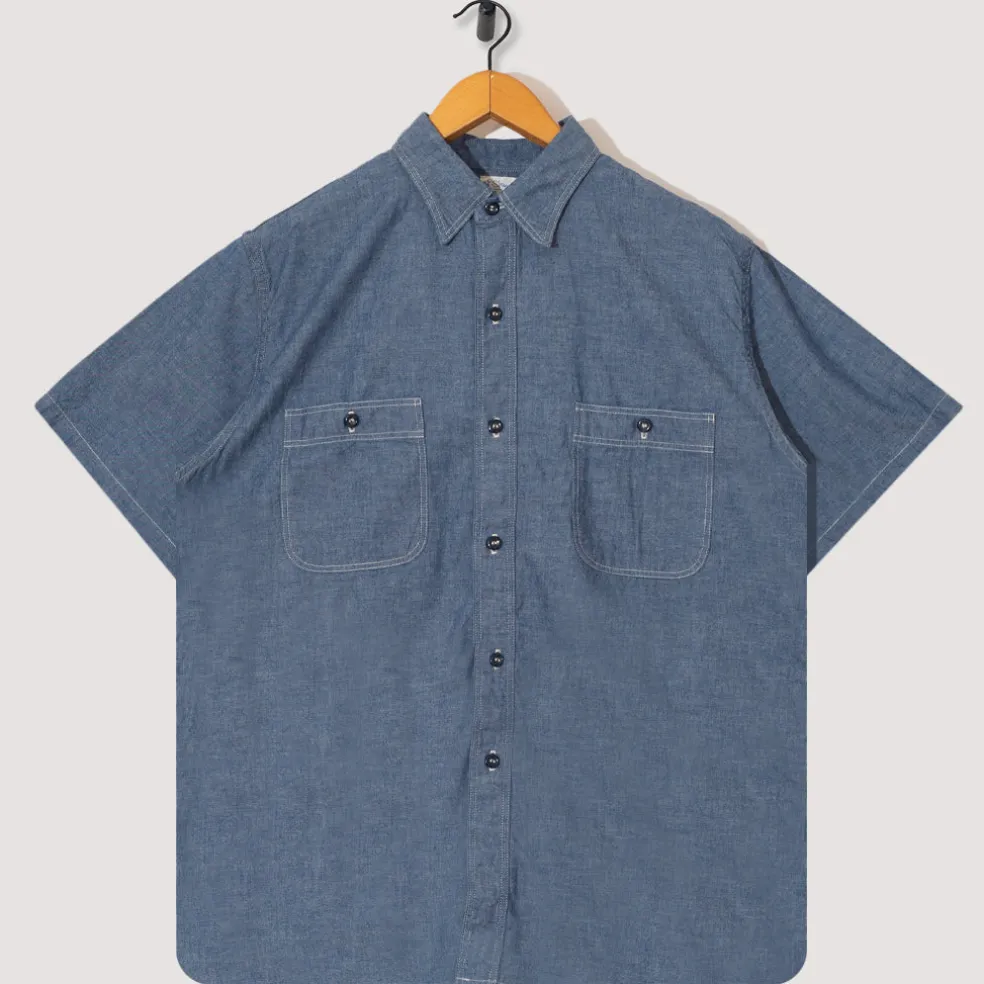 Relaxed Fit S/S Work Shirt - Chambray