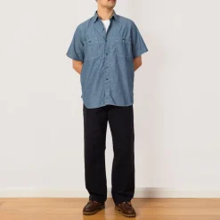 Relaxed Fit S/S Work Shirt - Chambray