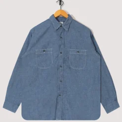 Relaxed Fit Work Shirt - Chambray