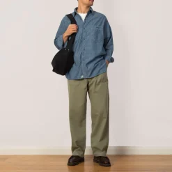 Relaxed Fit Work Shirt - Chambray