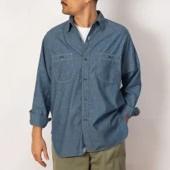 Relaxed Fit Work Shirt - Chambray