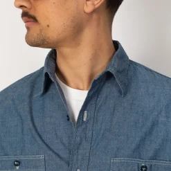 Relaxed Fit Work Shirt - Chambray
