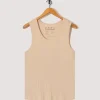 Rib Tank Top 2 Pack - Ecru