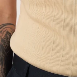 Rib Tank Top 2 Pack - Ecru