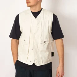 Ripstop Vest - Ivory (V0093)