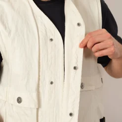 Ripstop Vest - Ivory (V0093)