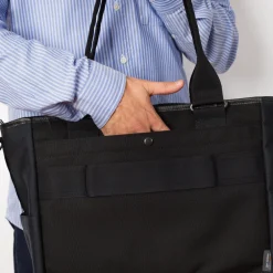 Rise Tote Bag Briefcase - Navy