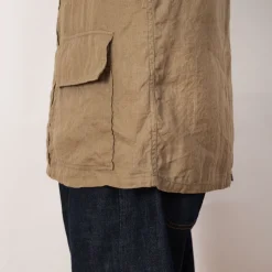 Safari Shirt Jacket - Beige
