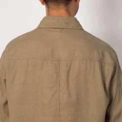 Safari Shirt Jacket - Beige